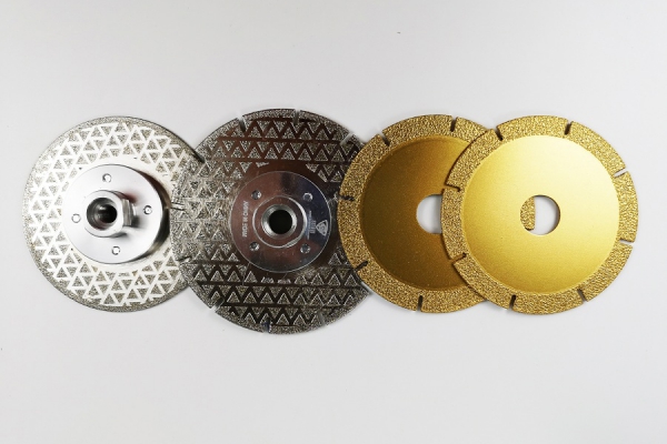 Electroplated blades