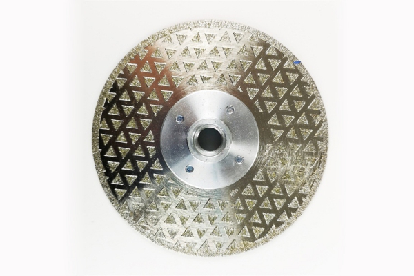 Electroplated blades