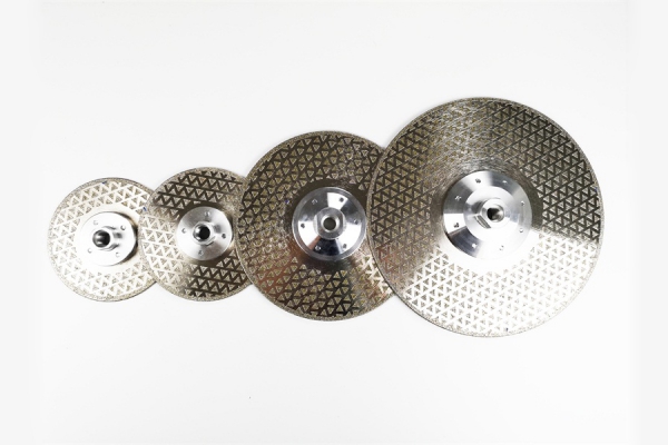 Electroplated blades